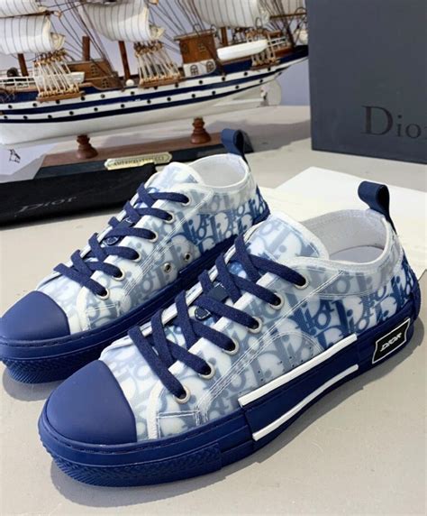 blue dior sneakers b23|Dior b23 price.